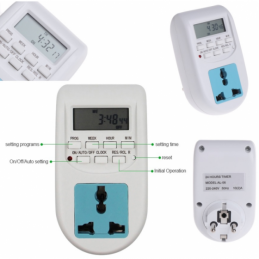 China 220V 50Hz 10A LCD Display Universal Socket Plug In Timer European Plug  220V 50Hz 10A LCD Display Universal Socket Plug In Timer European Plug  company