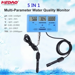 China 5 IN 1 PH, CF, EC, TDS (ppm), Temp Monitor 5 IN 1 PH, CF, EC, TDS (ppm), Temp Monitor company