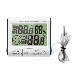 Indoor and outdoor thermometer