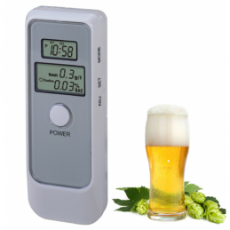 China Digital LCD Pocket Alcohol Breath Tester Fnrg Analyzer company
