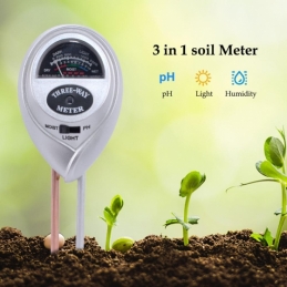 Multifunctional Soil PH&Moisture&Light meter