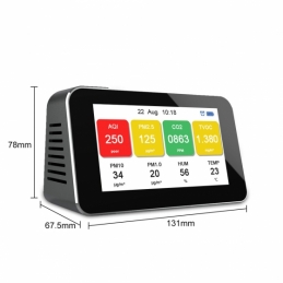 CO2 PM2.5,HCHO,TVOC Meter