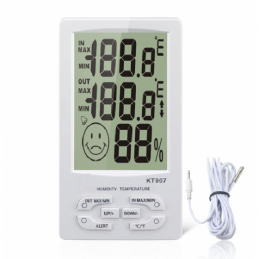 Indoor and outdoor thermometer