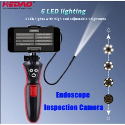 China Video Endoscope Pipe Industrial Inspection Camera Borescope company