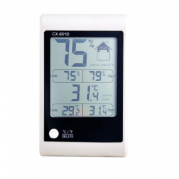 China Digital Indoor Temperature Humidity Meter Weather Station company