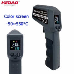 China Color screen Non Contact  -50~550°C Digital Industrial Infrared Thermometer Color screen Non Contact  -50~550°C Digital Industrial Infrared Thermometer company