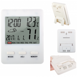 Indoor and outdoor thermometer