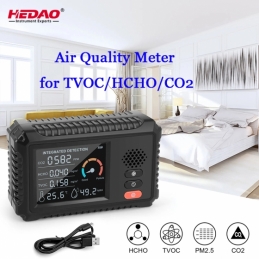 China  4 In 1 Air Quality Detector for Formaldehyde VOC PM2.5 / PM10  4 In 1 Air Quality Detector for Formaldehyde VOC PM2.5 / PM10 company